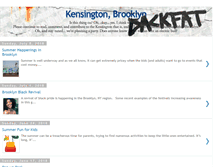 Tablet Screenshot of kensingtonbrooklynblog.com